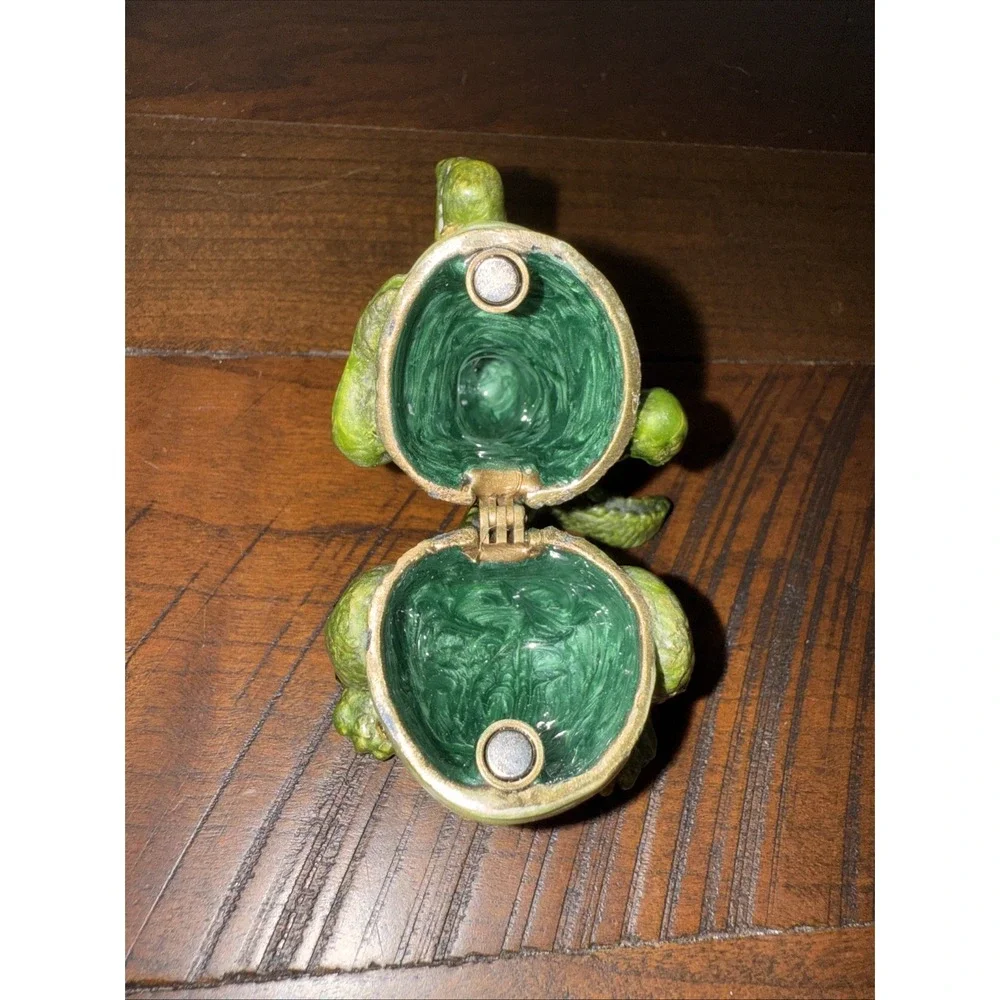 Alligator Gator Trinket Box~Crystals~Metal~Adorable~Collectible~GO GATORS!